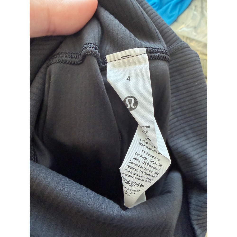 Lululemon Align Ribbed High-Rise Pant 25" – Black – Size 4 – NWOT - Picture 6 of 7